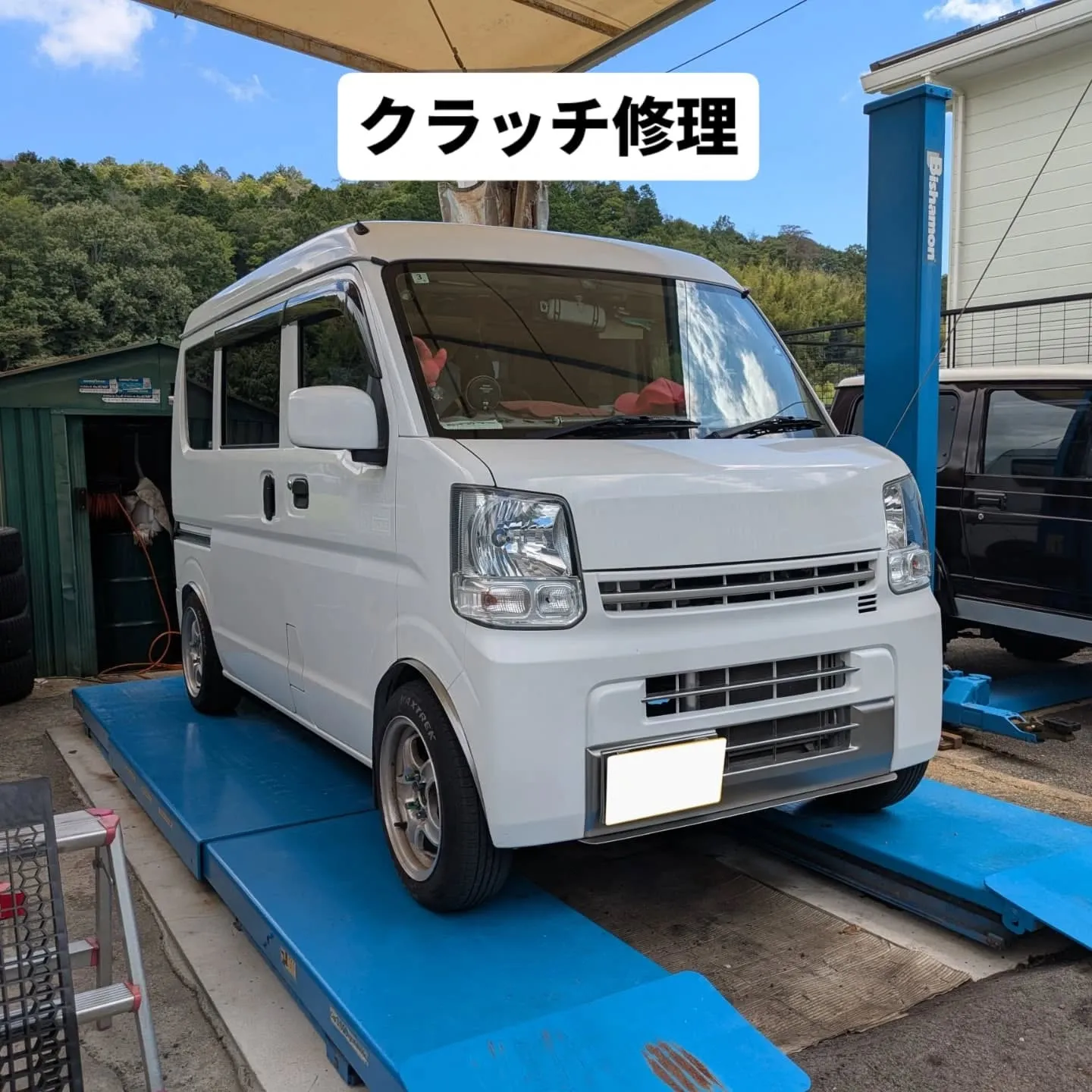 日産クリッパーバン　NV100のクラッチ修理🌴
