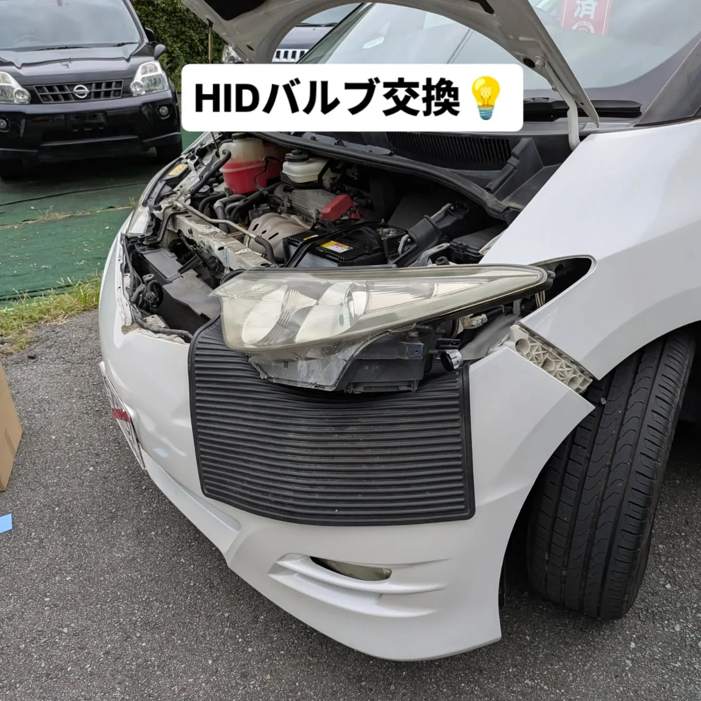 納車直前に発覚！片目のヘッドライトがついたり消えたり(^o^...