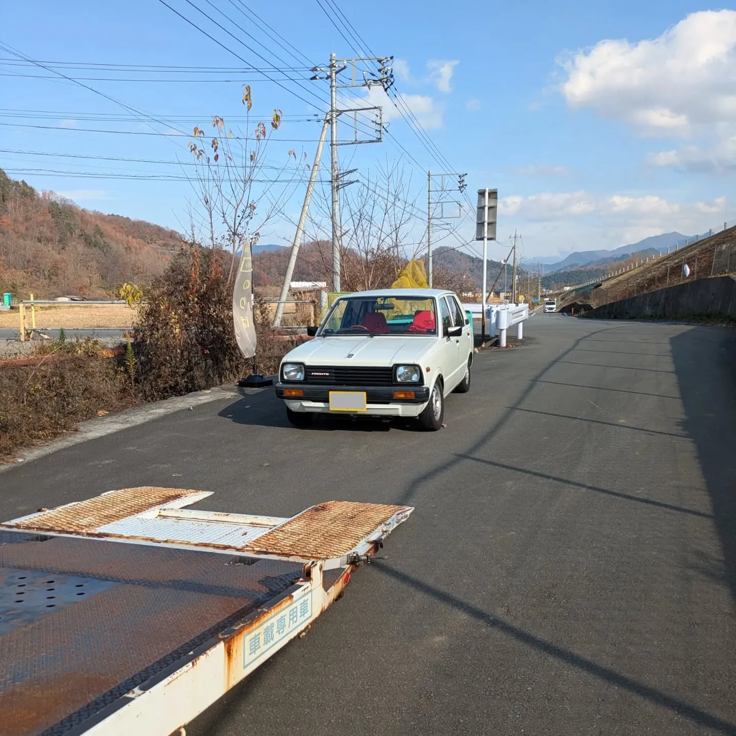 山梨県まで自社納車行ってきました〜🗻🛻