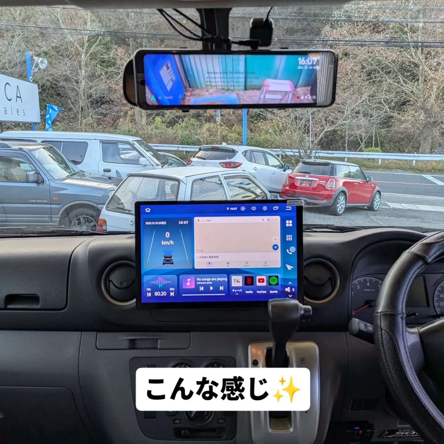 ご成約頂きましたNV350キャラバン、ナビやETCなどの装備...