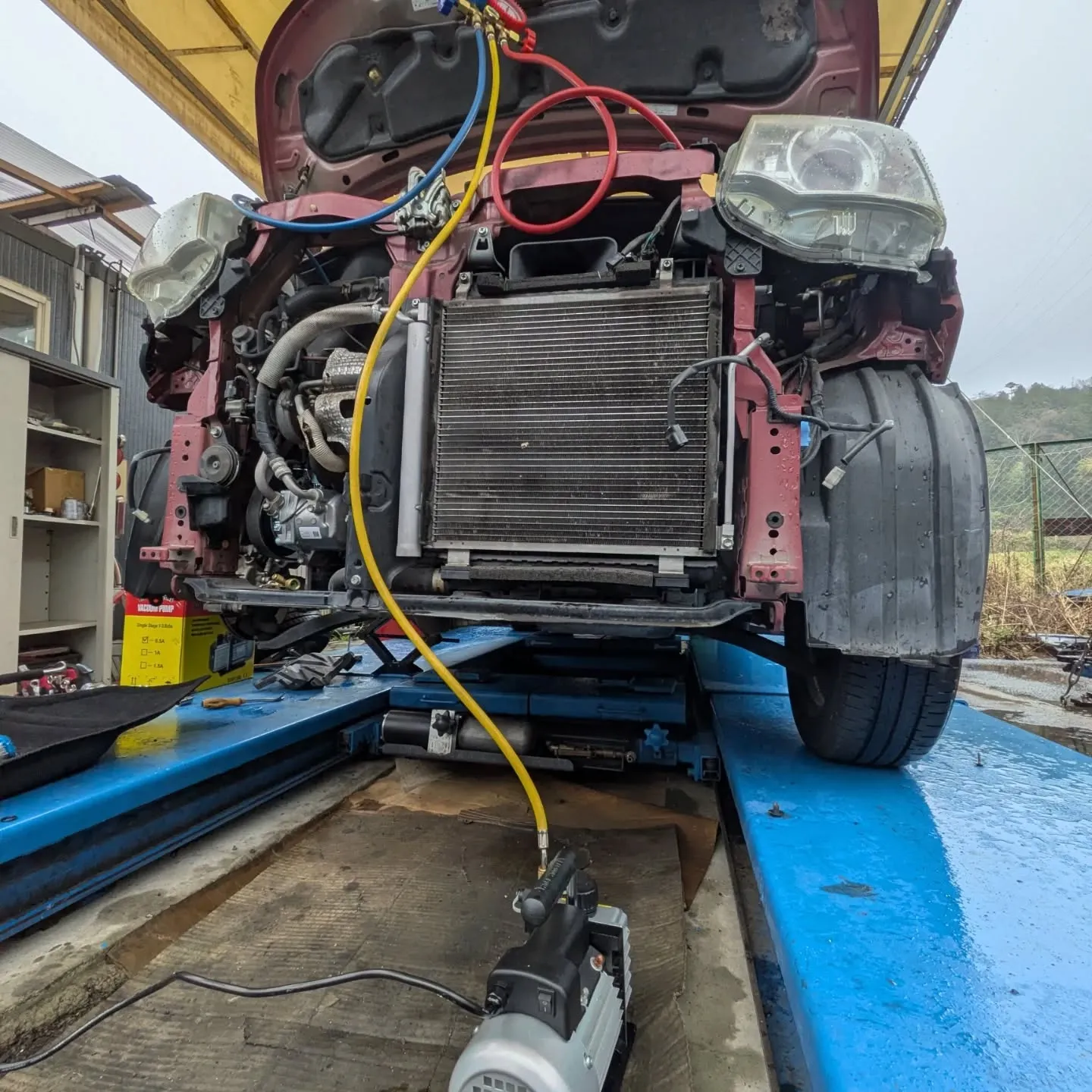 #FAMCA　#ワゴンRスティングレー　#エアコンコンプレッ...